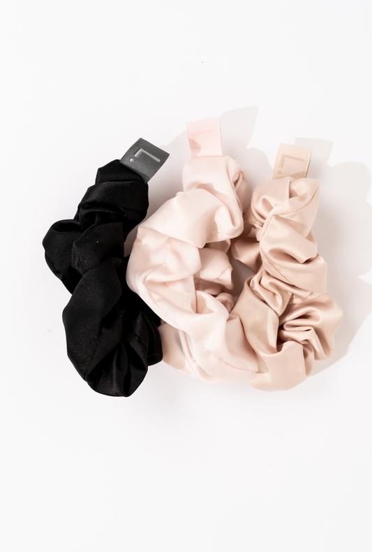 Laced Hair Scrunchies (3-Pack)