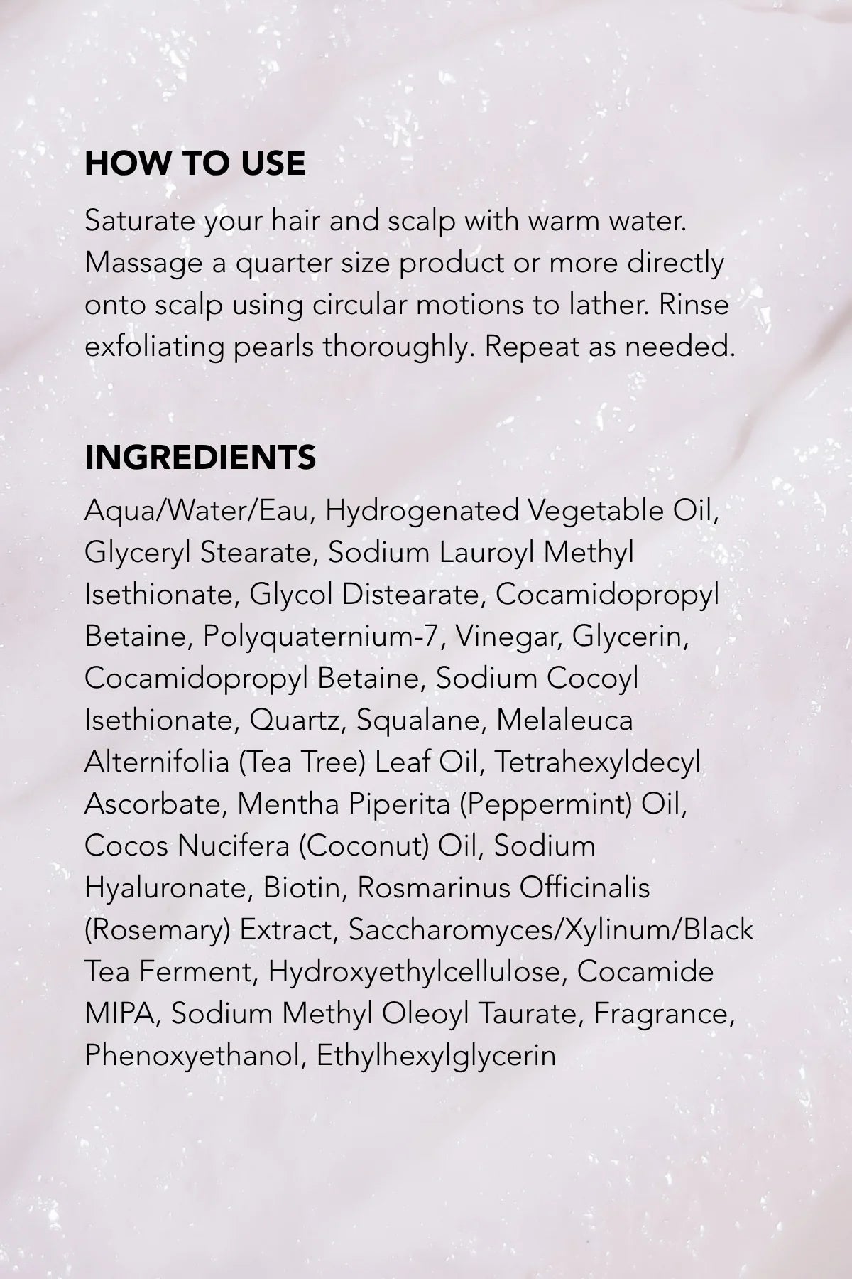 Scalp Exfoliating Shampoo